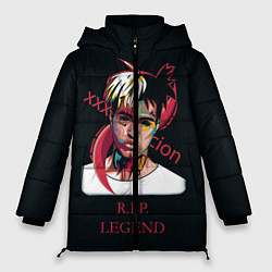 Женская зимняя куртка XXXTentacion: RIP Legend