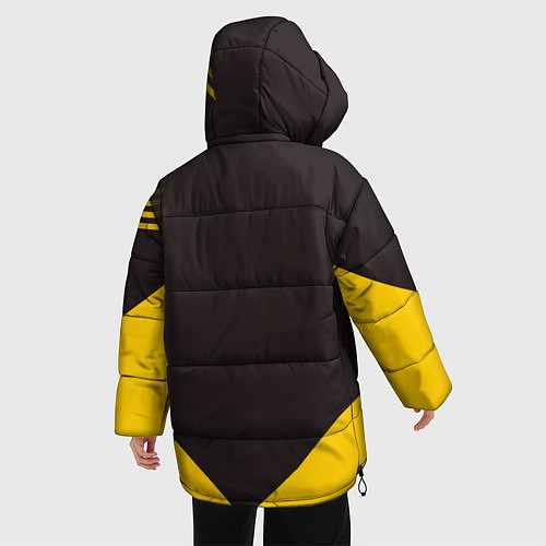 Женская зимняя куртка Alpinism: Yellow Russia / 3D-Черный – фото 4