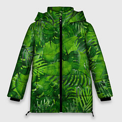 Женская зимняя куртка Тропический лес