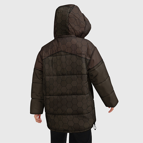 Женская зимняя куртка Detroit: Delivery Man / 3D-Черный – фото 4