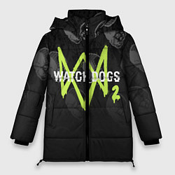 Женская зимняя куртка Watch Dogs 2: Skulls Pattern