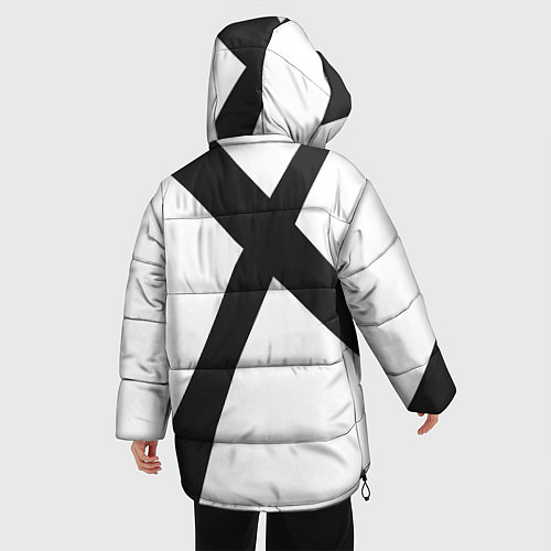 Женская зимняя куртка Fortnite: Гренадёр / 3D-Черный – фото 4