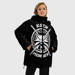 Куртка зимняя женская The Witcher: Kaer Morhen, цвет: 3D-черный — фото 2