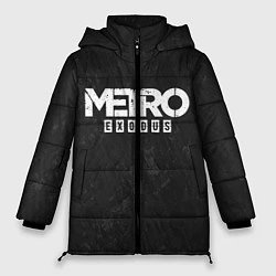 Куртка зимняя женская Metro Exodus: Space Grey, цвет: 3D-красный