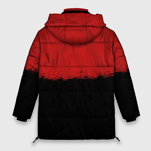 Женская зимняя куртка RDD 2: Red & Black / 3D-Красный – фото 2