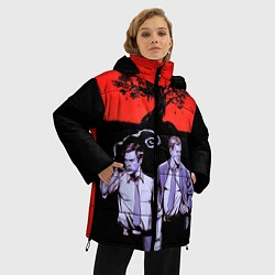 Куртка зимняя женская True Detective: Double Agents, цвет: 3D-черный — фото 2