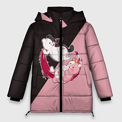 Куртка зимняя женская MONOKUMA X MONOMI, цвет: 3D-черный
