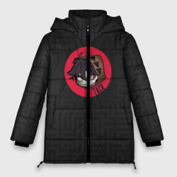 Куртка зимняя женская Хитрый Зак, цвет: 3D-красный