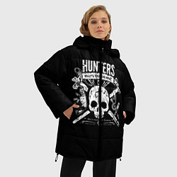 Куртка зимняя женская Hunters: What Yours is Mine, цвет: 3D-черный — фото 2