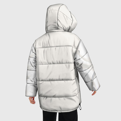 Женская зимняя куртка Senpai: White Girl / 3D-Черный – фото 4