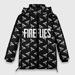 Куртка зимняя женская Fireflies, цвет: 3D-черный