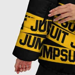 Куртка зимняя женская Twenty One Pilots: Jumpsuit, цвет: 3D-черный — фото 2