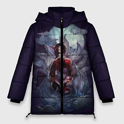 Куртка зимняя женская Ahri the Nine-Tailed Fox, цвет: 3D-черный