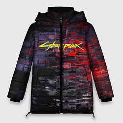 Женская зимняя куртка Cyberpunk 2077: Techno Style