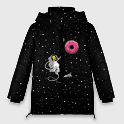 Куртка зимняя женская Homer Spaceman, цвет: 3D-черный