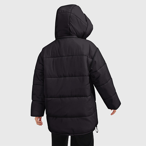 Женская зимняя куртка Why not Zoidberg? / 3D-Черный – фото 4