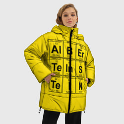 Куртка зимняя женская Альберт Эйнштейн, цвет: 3D-черный — фото 2