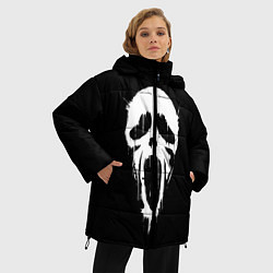 Куртка зимняя женская Крик, цвет: 3D-черный — фото 2