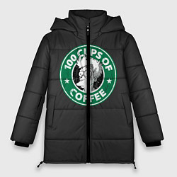 Женская зимняя куртка 100 cups of coffee
