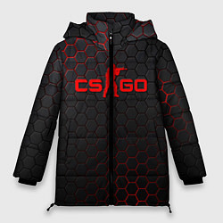 Женская зимняя куртка CS:GO Grey Carbon