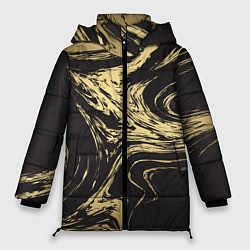 Женская зимняя куртка Золотой мрамор