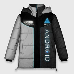 Куртка зимняя женская Detroit: Android RK900, цвет: 3D-черный