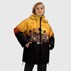 Куртка зимняя женская RDR 2: Team, цвет: 3D-светло-серый — фото 2