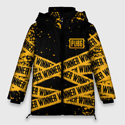 Куртка зимняя женская PUBG: Only Winner, цвет: 3D-черный