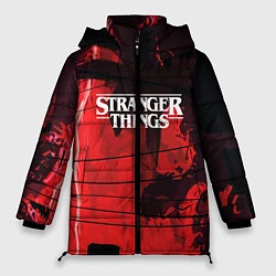 Куртка зимняя женская Stranger Things: Red Dream, цвет: 3D-светло-серый
