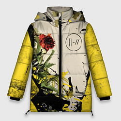 Куртка зимняя женская TOP: Chlorine, цвет: 3D-черный