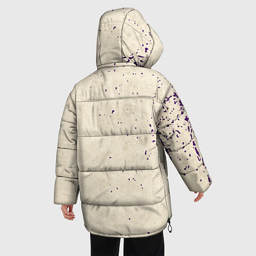 Женская зимняя куртка Бездомный Бог / 3D-Черный – фото 4