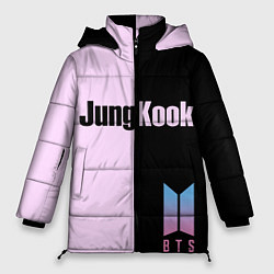 Куртка зимняя женская BTS Jung Kook, цвет: 3D-светло-серый