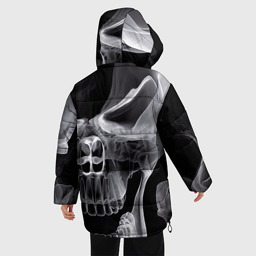 Женская зимняя куртка Slipknot Death / 3D-Черный – фото 4