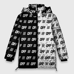 Женская зимняя куртка Off-White: Black & White