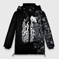 Куртка зимняя женская JoJo, цвет: 3D-черный