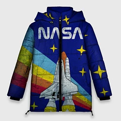 Куртка зимняя женская NASA: Magic Space, цвет: 3D-черный