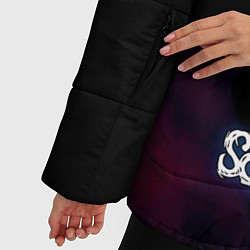 Куртка зимняя женская Sally Face: Lonely, цвет: 3D-черный — фото 2
