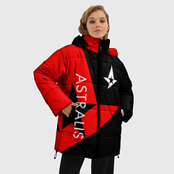 Куртка зимняя женская Astralis: Cybergaming, цвет: 3D-черный — фото 2