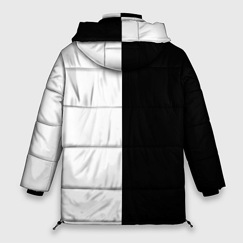 Женская зимняя куртка Apex Legends: Black & White / 3D-Красный – фото 2