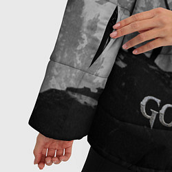 Куртка зимняя женская God of War: Grey Day, цвет: 3D-черный — фото 2