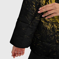 Куртка зимняя женская Twenty One Pilots: Yellow Moon, цвет: 3D-черный — фото 2