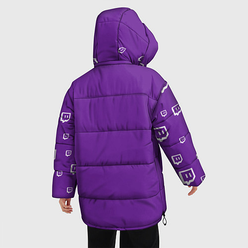 Женская зимняя куртка Twitch Streamer / 3D-Черный – фото 4
