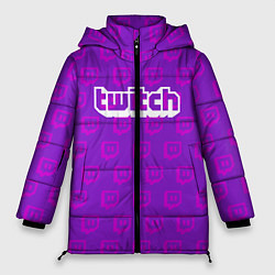 Куртка зимняя женская Twitch Online, цвет: 3D-красный
