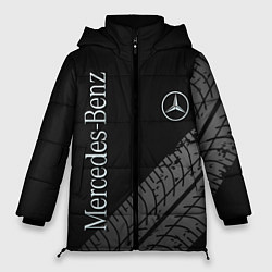 Куртка зимняя женская Mercedes AMG: Street Style, цвет: 3D-светло-серый