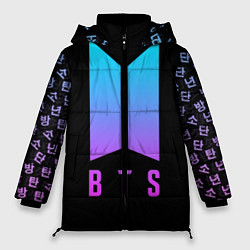 Женская зимняя куртка BTS: Neon Night