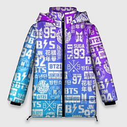 Женская зимняя куртка BTS Logos