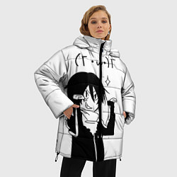 Куртка зимняя женская Бездомный бог, цвет: 3D-светло-серый — фото 2