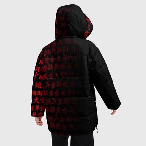 Женская зимняя куртка SENPAI / 3D-Черный – фото 4