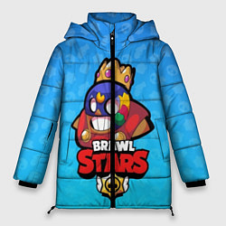 Куртка зимняя женская El Primo: Brawl Stars, цвет: 3D-светло-серый