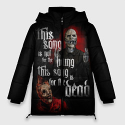 Куртка зимняя женская Slipknot: This Song, цвет: 3D-черный